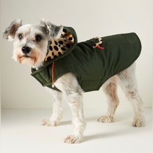 NWT! Anthropologie WARE of the DOG Olive Dog
Puffer Jacket